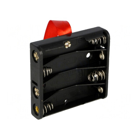 Suport baterii AAA R3 4 PCB | Electronic-mag.ro | Componente Electronice