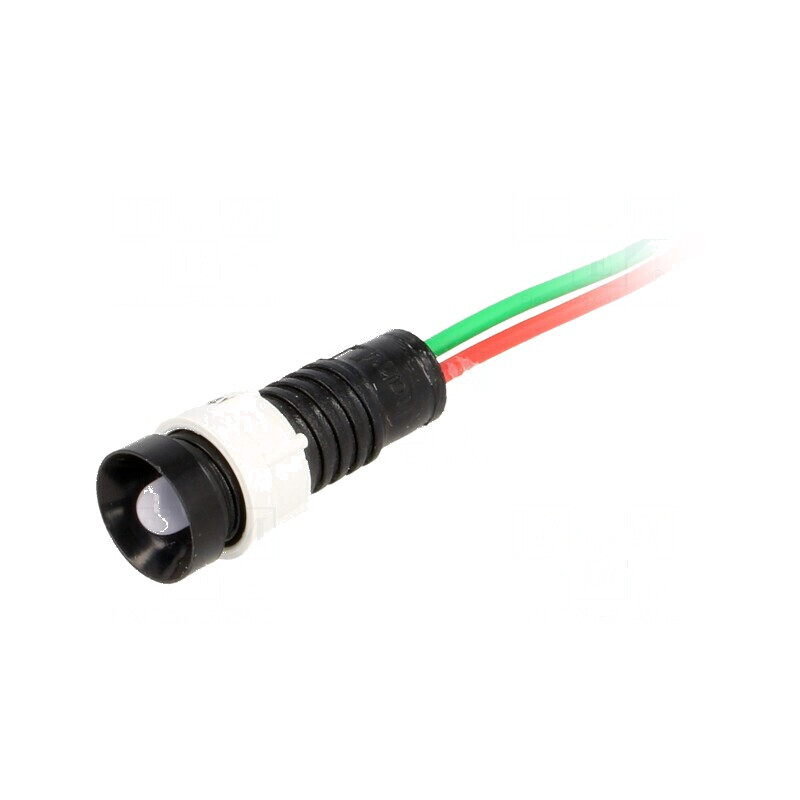 Lampă LED concav albastră 24VDC 24VAC Ø11mm IP40 | Electronic-mag.ro | Componente Electronice Lampă LED concav albastră 24VDC 24VAC Ø11mm IP40 | Electronic-mag.ro | Componente Electronice