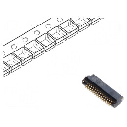 Conector FFC/FPC orizontal 12 pini ZIF | Electronic-mag.ro | Componente Electronice