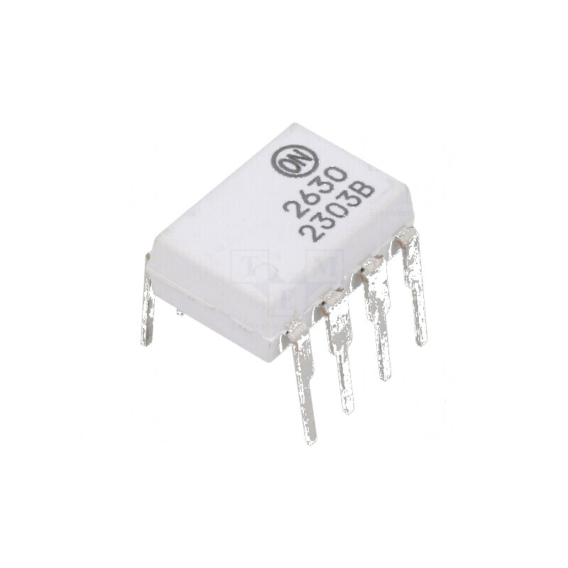 Optocuplor THT DIP8 5kV 10Mbps 10kV/μs Ch: 2 OUT: logice | Electronic-mag.ro | Componente Electronice