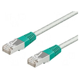 Cablul Patch S/FTP 6 litat LSZH gri 1m fără halogen | Electronic-mag.ro | Componente Electronice