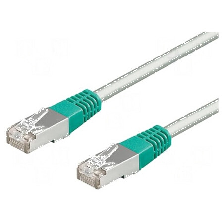 Cablul Patch S/FTP 6 litat LSZH gri 1m fără halogen | Electronic-mag.ro | Componente Electronice