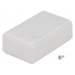 Carcasă universală SIMPLEGANT ABS gri 35mm x 58mm x 21mm | Electronic-mag.ro | Componente Electronice