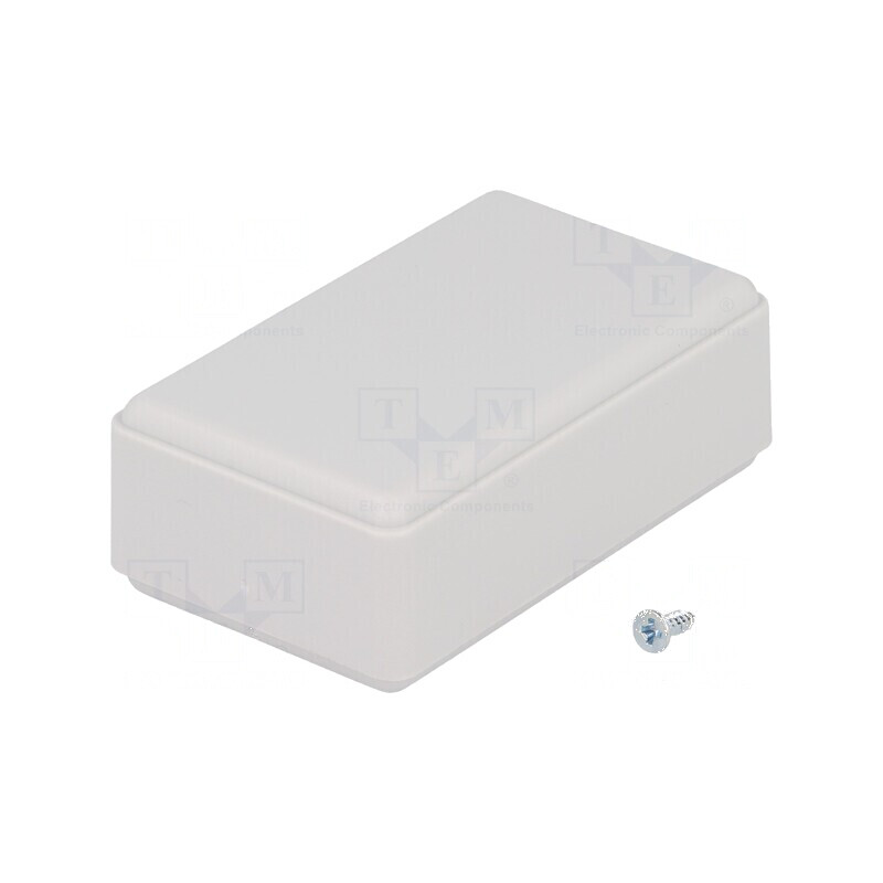 Carcasă universală SIMPLEGANT ABS gri 35mm x 58mm x 21mm | Electronic-mag.ro | Componente Electronice
