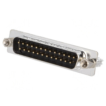 D-Sub 25 PIN Soclu Tată THT pentru PCB | Electronic-mag.ro | Componente Electronice