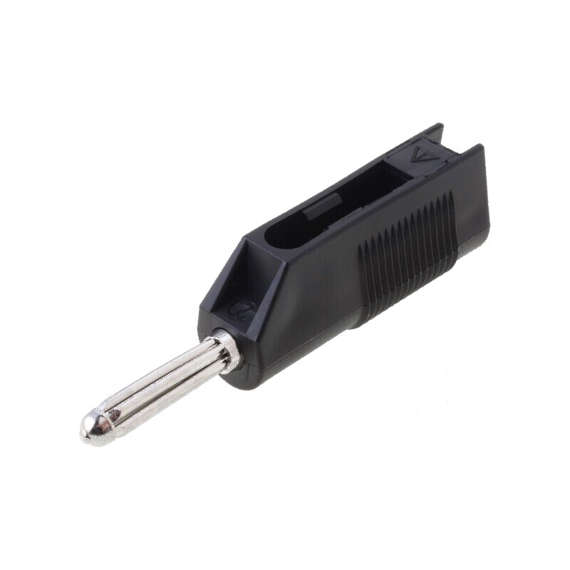 Conector banană 4mm 30A negru 2,5mm2 | Electronic-mag.ro | Componente Electronice Conector banană 4mm 30A negru 2,5mm2 | Electronic-mag.ro | Componente Electronice