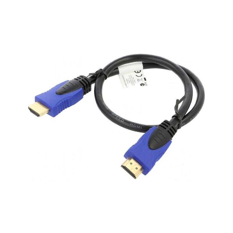 Cablu HDMI 2.0 0,5m negru PVC | Electronic-mag.ro | Componente Electronice Cablu HDMI 2.0 0,5m negru PVC | Electronic-mag.ro | Componente Electronice