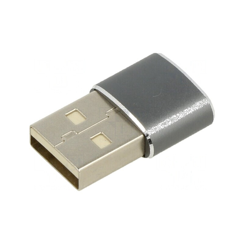 Adaptor OTG USB 2.0 A la USB C 480Mbps negru | Electronic-mag.ro | Componente Electronice Adaptor OTG USB 2.0 A la USB C 480Mbps negru | Electronic-mag.ro | Componente Electronice