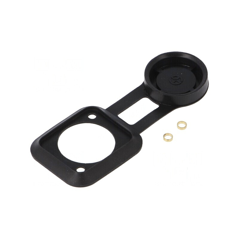 Garnitură soclu XLR standard cu capac negru 19x24mm FT | Electronic-mag.ro | Componente Electronice Garnitură soclu XLR standard cu capac negru 19x24mm FT | Electronic-mag.ro | Componente Electronice