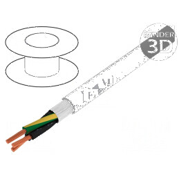Cablu de control ÖLFLEX® FD CLASSIC 810 3G1mm2 PVC gri | Electronic-mag.ro | Componente Electronice