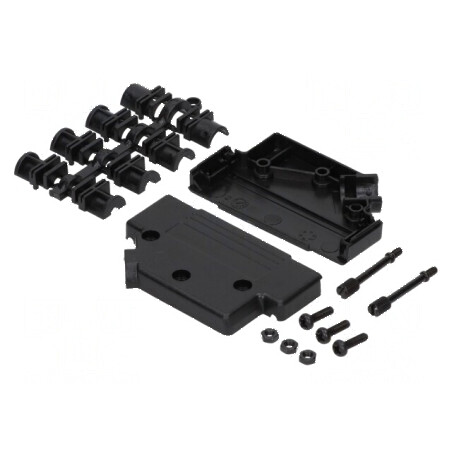 Carcasă pentru conectori D-Sub 37pin și D-Sub HD 62pin | Electronic-mag.ro | Componente Electronice