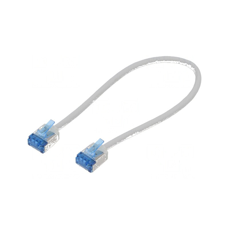Patch cord U/FTP 6a 0,25m LSZH gri 32AWG | Electronic-mag.ro | Componente Electronice Patch cord U/FTP 6a 0,25m LSZH gri 32AWG | Electronic-mag.ro | Componente Electronice