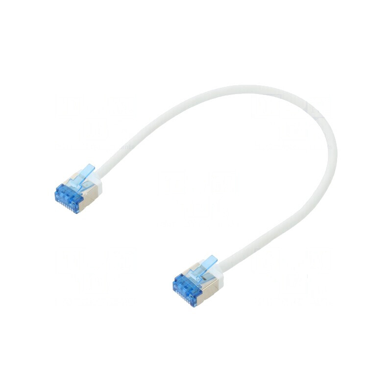 Cablul Patch U/FTP 6a 0,25m LSZH Alb 32AWG | Electronic-mag.ro | Componente Electronice Cablul Patch U/FTP 6a 0,25m LSZH Alb 32AWG | Electronic-mag.ro | Componente Electronice