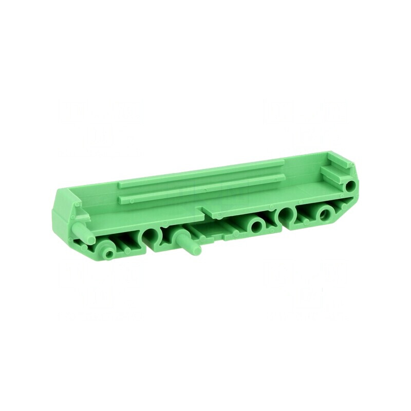 Mâner şină DIN poliamidă 77x11,25mm verde | Electronic-mag.ro | Componente Electronice