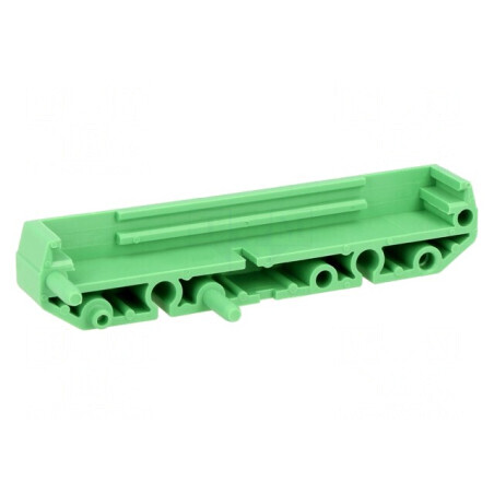 Mâner şină DIN poliamidă 77x11,25mm verde | Electronic-mag.ro | Componente Electronice