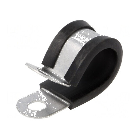 Clipsuri Øbuclă 17mm, W 12,7mm, oţel, PVC | Electronic-mag.ro | Componente Electronice