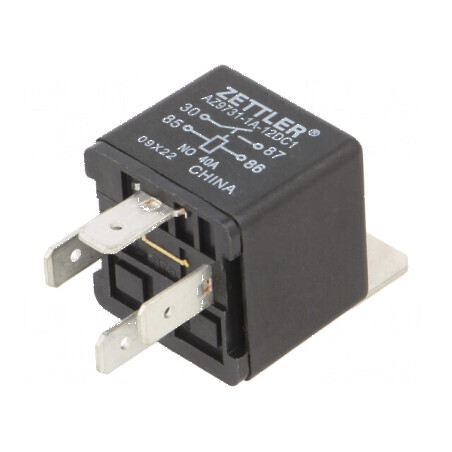 Releu electromagnetic SPST-NO 12VDC 40A AZ9731 680mW | Electronic-mag.ro | Componente Electronice