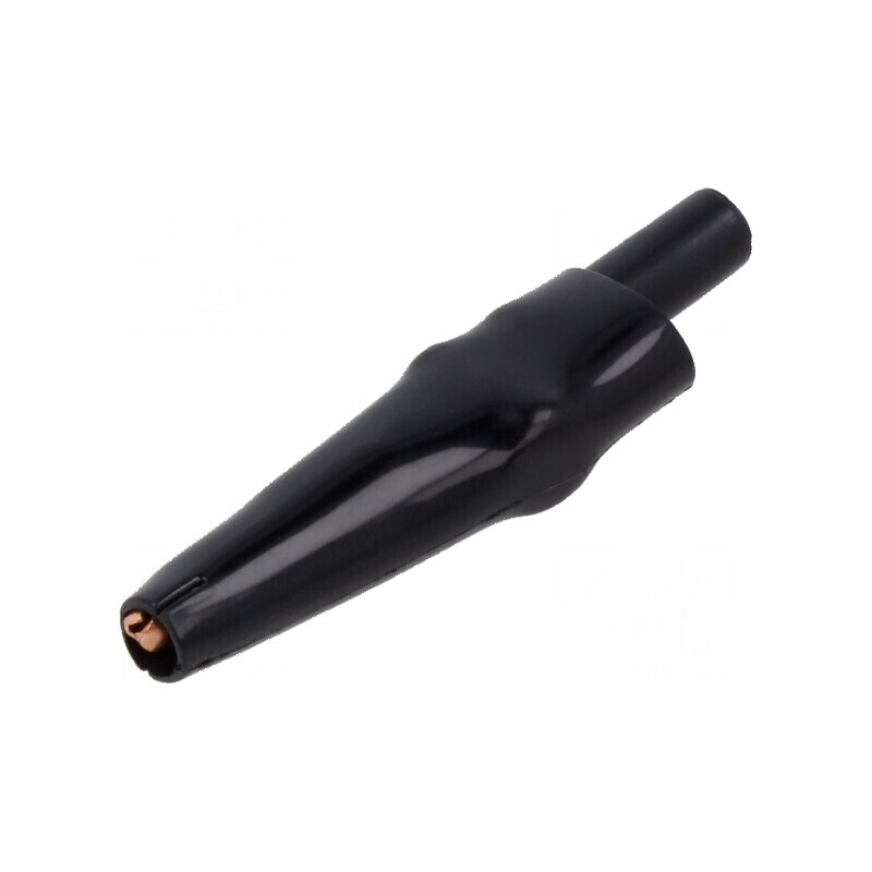 Bornă crocodil 10A neagră pentru prindere max. 7,9mm | Electronic-mag.ro | Componente Electronice Bornă crocodil 10A neagră pentru prindere max. 7,9mm | Electronic-mag.ro | Componente Electronice
