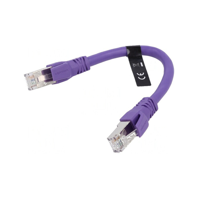 Cablu Patch S/FTP 6a OFC PVC Violet 0,3m 26AWG | Electronic-mag.ro | Componente Electronice Cablu Patch S/FTP 6a OFC PVC Violet 0,3m 26AWG | Electronic-mag.ro | Componente Electronice