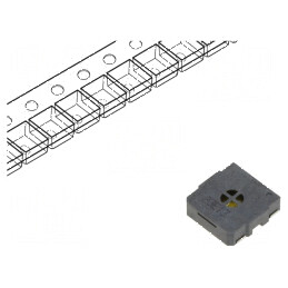 Difuzor miniatural Mylar 800mW 8Ω 15x15x4mm | Electronic-mag.ro | Componente Electronice