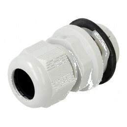 Garnitură etanșare M25 IP68 poliamidă gri deschis | Electronic-mag.ro | Componente Electronice