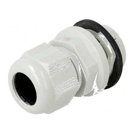 Garnitură etanșare M25 IP68 poliamidă gri deschis | Electronic-mag.ro | Componente Electronice
