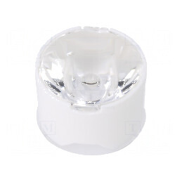 Lentilă LED rotundă PMMA transparentă 22mm 7-16° | Electronic-mag.ro | Componente Electronice