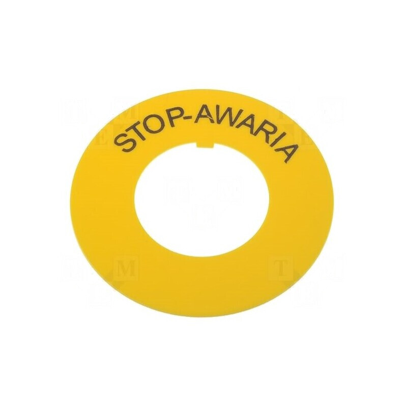 Inel plat de avertizare 30mm Ø, montaj 30,5mm, 60mm PVC | Electronic-mag.ro | Componente Electronice Inel plat de avertizare 30mm Ø, montaj 30,5mm, 60mm PVC | Electronic-mag.ro | Componente Electronice