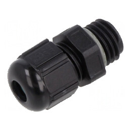 Garnitură etanșare M12 1,5 IP68 poliamidă neagră | Electronic-mag.ro | Componente Electronice