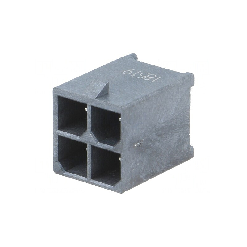 Conector cablu-placă soclu tată Mega-Fit 5,7mm 4 PIN UL94V-0 | Electronic-mag.ro | Componente Electronice Conector cablu-placă soclu tată Mega-Fit 5,7mm 4 PIN UL94V-0 | Electronic-mag.ro | Componente Electronice