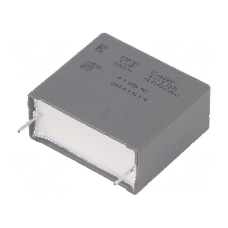 Condensator polipropilenă 1uF THT ±10% 141V/μs ESR 7,9mΩ | Electronic-mag.ro | Componente Electronice