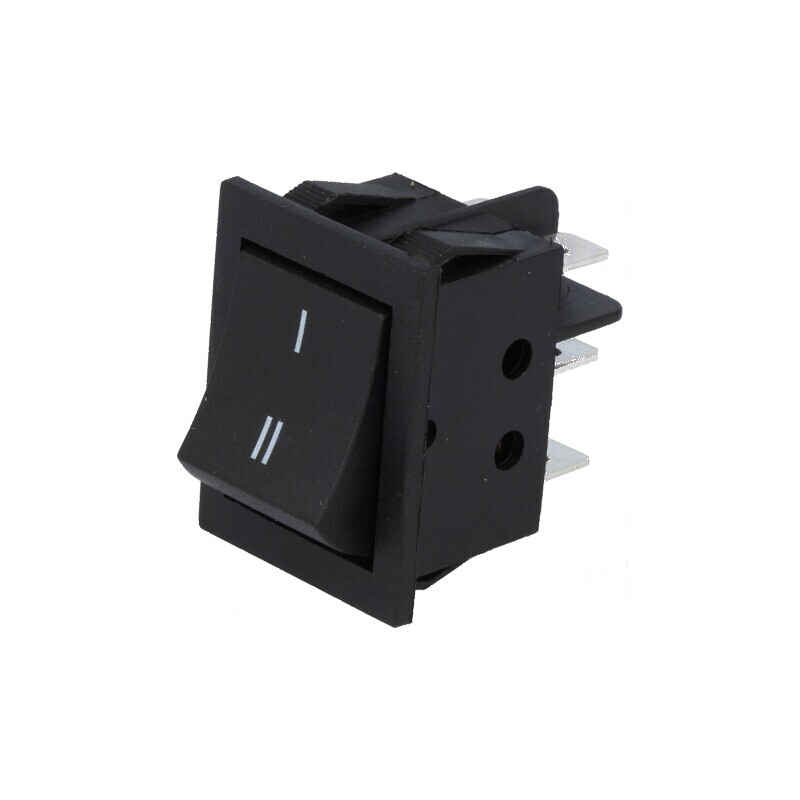 Rocker DPDT ON-ON Negru 15A/250VAC | Electronic-mag.ro | Componente Electronice Rocker DPDT ON-ON Negru 15A/250VAC | Electronic-mag.ro | Componente Electronice