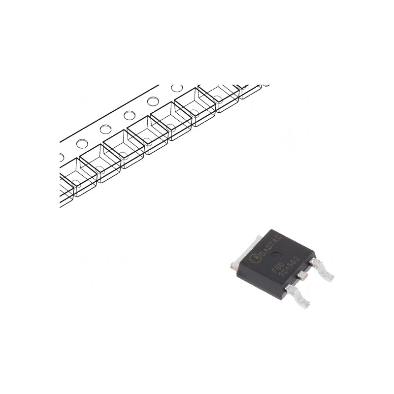 Tranzistor IGBT 450V 23A 150W DPAK pentru sisteme de aprindere ESD | Electronic-mag.ro | Componente Electronice