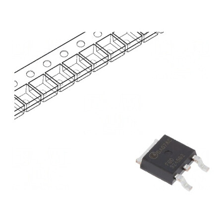 Tranzistor IGBT 450V 23A 150W DPAK pentru sisteme de aprindere ESD | Electronic-mag.ro | Componente Electronice