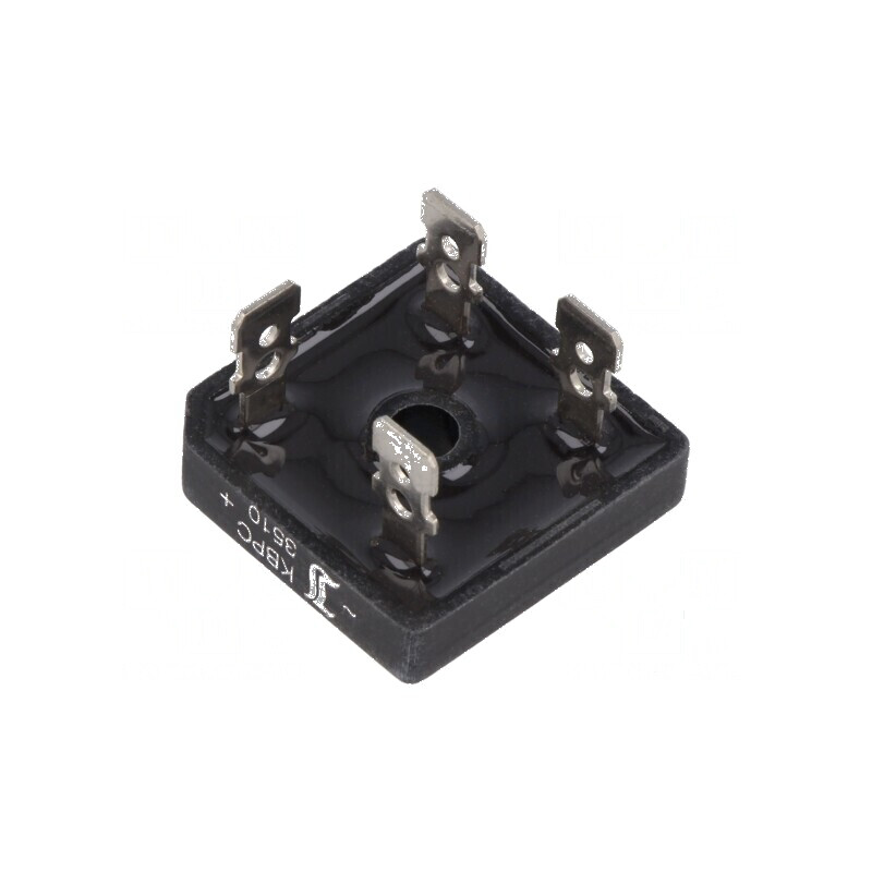 Punte redresoare monofazată Urmax 1kV 35A 375A KBPC | Electronic-mag.ro | Componente Electronice