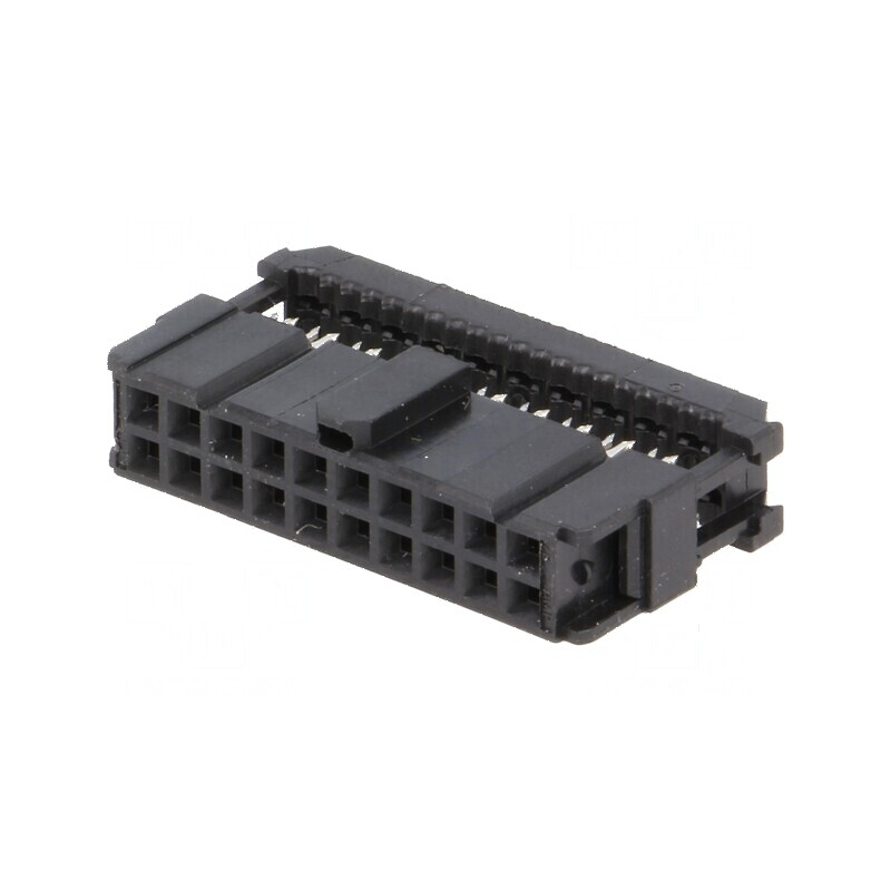 Conector IDC mufă mamă 20 PIN pentru cablu bandă 1,27mm | Electronic-mag.ro | Componente Electronice Conector IDC mufă mamă 20 PIN pentru cablu bandă 1,27mm | Electronic-mag.ro | Componente Electronice