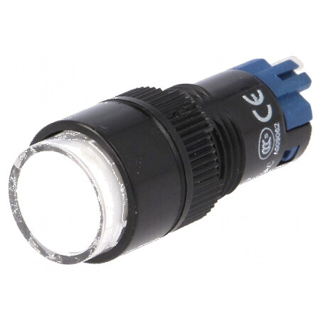 Comutator apăsare Poz 2 SPDT 0,5A/250VAC IP40 | Electronic-mag.ro | Componente Electronice