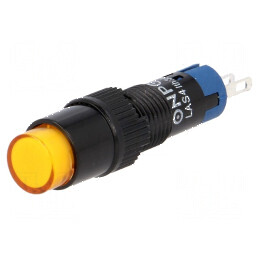 Comutator apăsare Poz 2 SPDT 0,5A/250VAC IP40 | Electronic-mag.ro | Componente Electronice