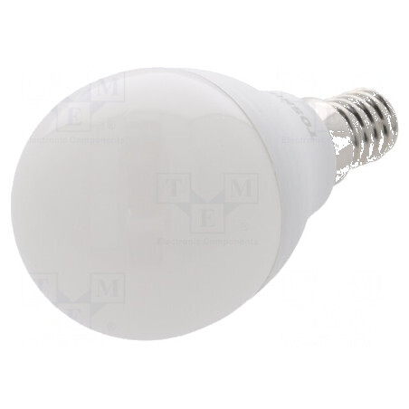 Lampă LED E14 7W 806lm 4000K 180° 230VAC | Electronic-mag.ro | Componente Electronice