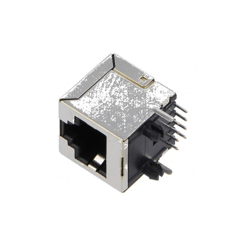 Conector RJ45 soclu PIN 8 Cat 6 ecranat 8p8c THT | Electronic-mag.ro | Componente Electronice Conector RJ45 soclu PIN 8 Cat 6 ecranat 8p8c THT | Electronic-mag.ro | Componente Electronice