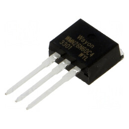 Tranzistor N-MOSFET WMOS™ C4 600V 10.5A Unipolar | Electronic-mag.ro | Componente Electronice