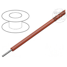 Cablu litat 16AWG PVC roșu 300V 305m fără clasificare CPR | Electronic-mag.ro | Componente Electronice