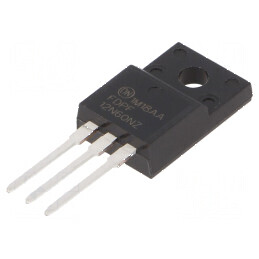 Tranzistor N-MOSFET 600V 7,2A 240W TO220FP | Electronic-mag.ro | Componente Electronice