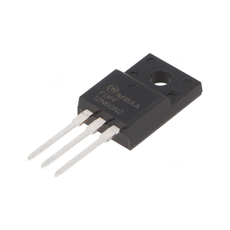 Tranzistor N-MOSFET 600V 7,2A 240W TO220FP | Electronic-mag.ro | Componente Electronice