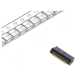 Conector FFC/FPC orizontal 10 pini ZIF | Electronic-mag.ro | Componente Electronice