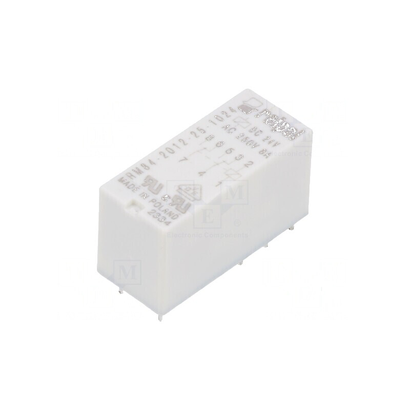 Releu electromagnetic DPDT 24VDC 8A 250VAC RM84 | Electronic-mag.ro | Componente Electronice