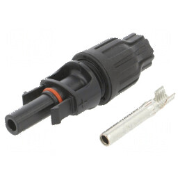 Conector solari mamă drept 2,5-6mm² crimpat pe cablu | Electronic-mag.ro | Componente Electronice