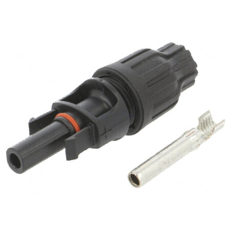Conector solari mamă drept 2,5-6mm² crimpat pe cablu | Electronic-mag.ro | Componente Electronice