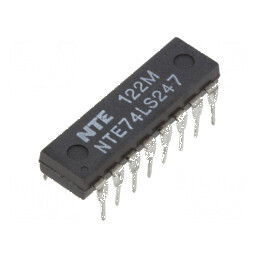 Decodor TTL THT cu 7 segmente BCD digital | Electronic-mag.ro | Componente Electronice
