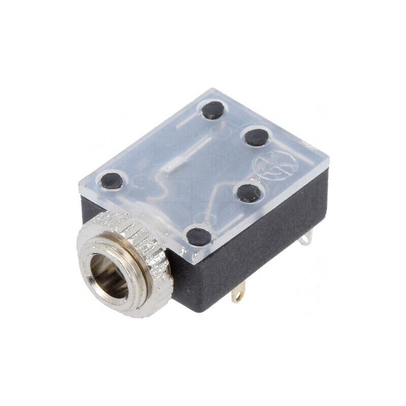 Conector Jack 3,5mm Soclu Mamă Stereo cu Întrerupător Dublu | Electronic-mag.ro | Componente Electronice